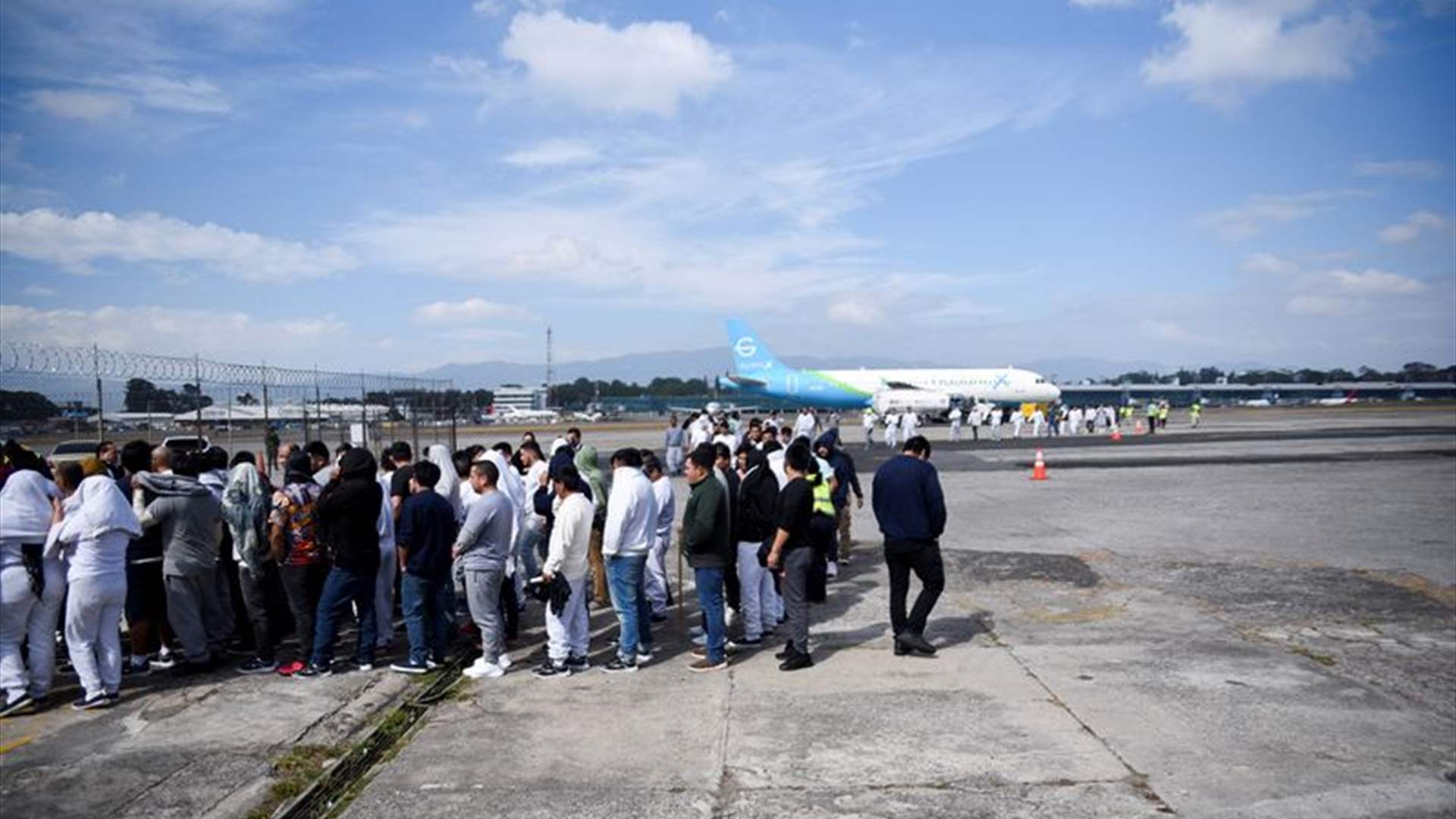 US military aircraft with deported migrants lands in Guatemala, officials tell Reuters