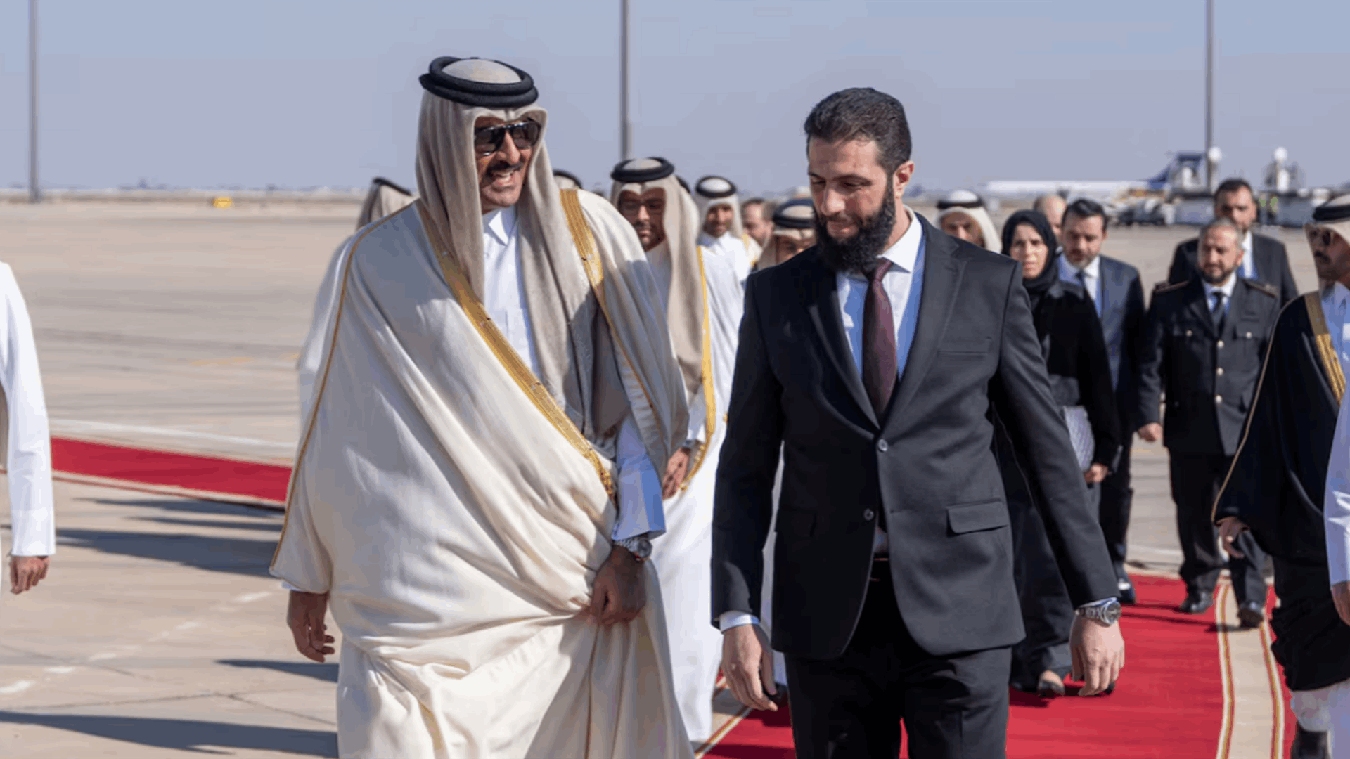 Qatari emir tells Syria leader &#39;urgent need&#39; for inclusive government: Statement