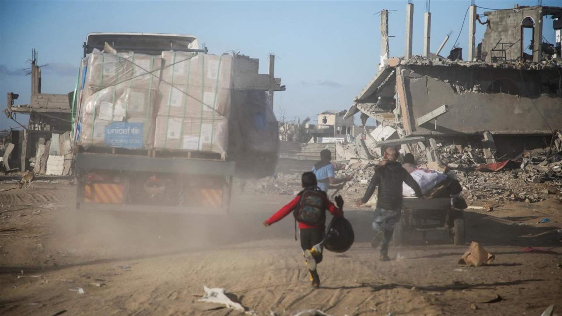 Over 10,000 aid trucks entered Gaza since ceasefire: UN