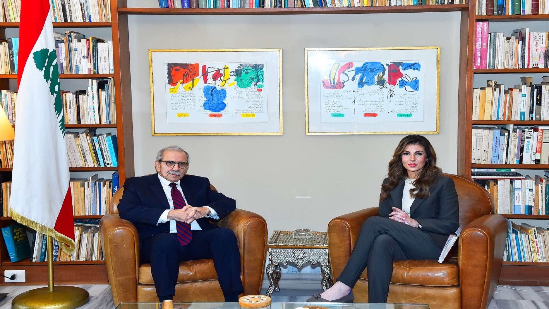 Nawaf Salam meets Ortagus: Urges pressure on Israel to ensure full withdrawal from Lebanese territories