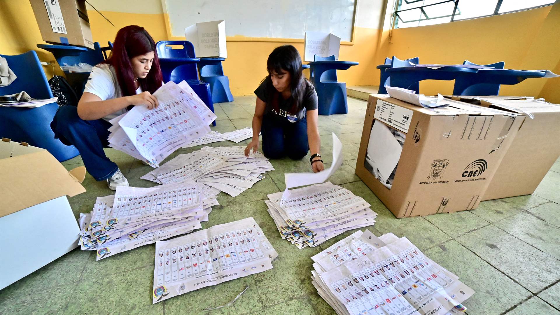 &#39;We won the first round,&#39; says Ecuador&#39;s President on election