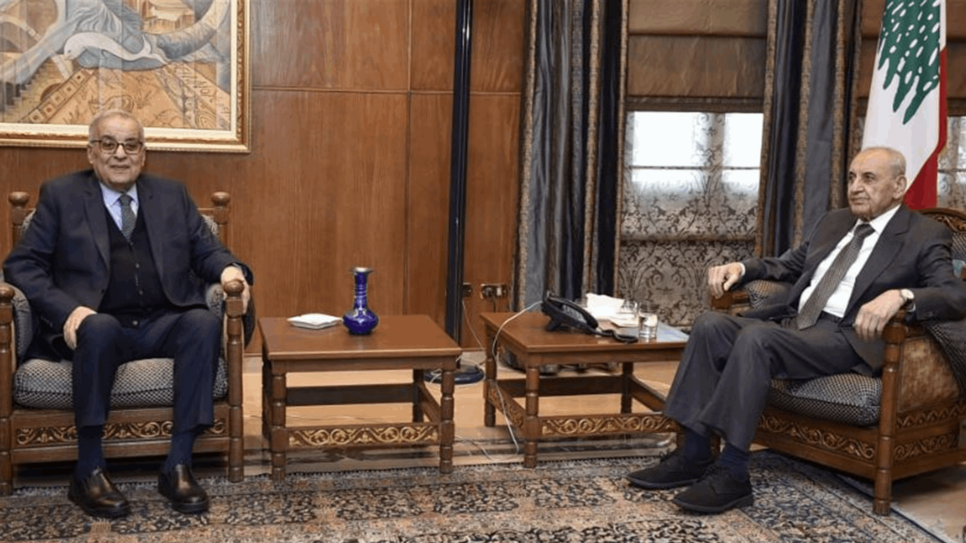 Speaker Nabih Berri receives invitation to attend Hezbollah leaders&#39; funeral