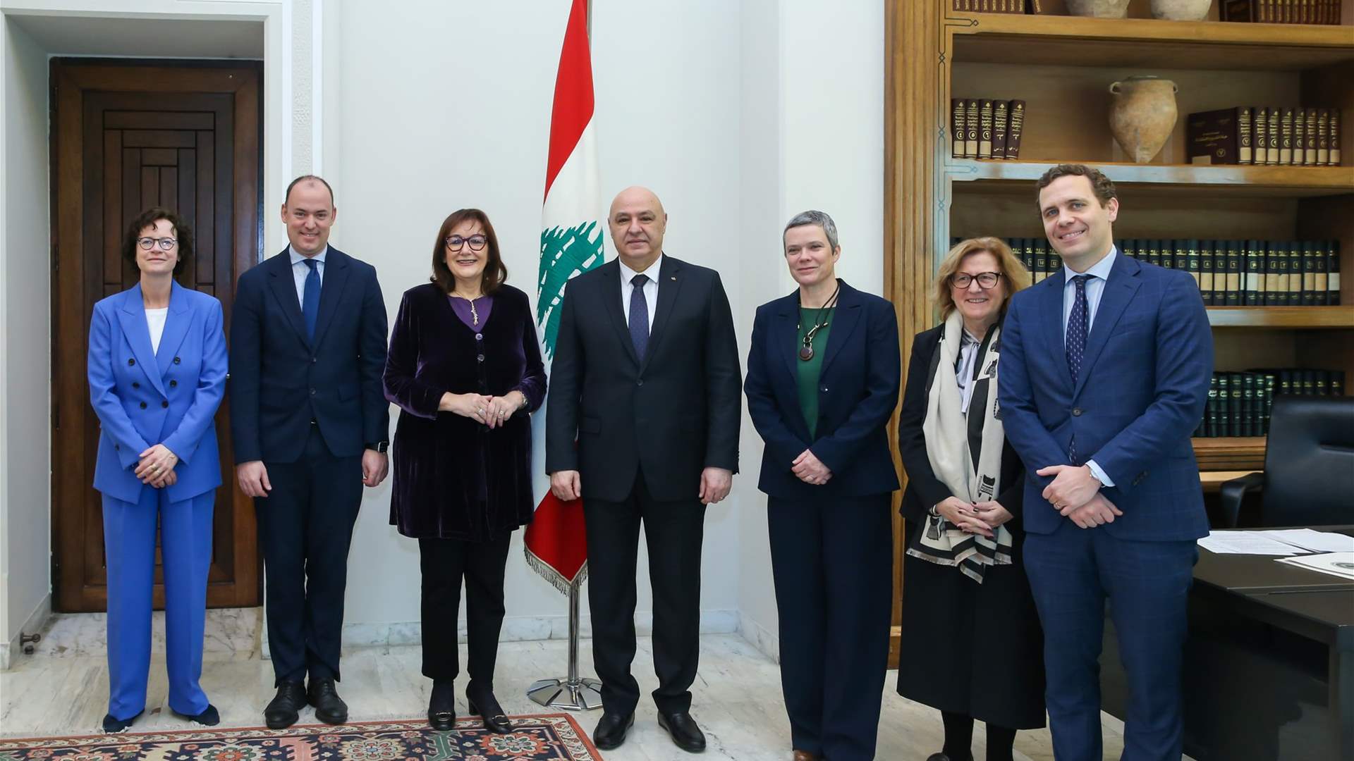 European Commissioner Dubravka Šuica visits Lebanon, emphasizes support for President Aoun and new government