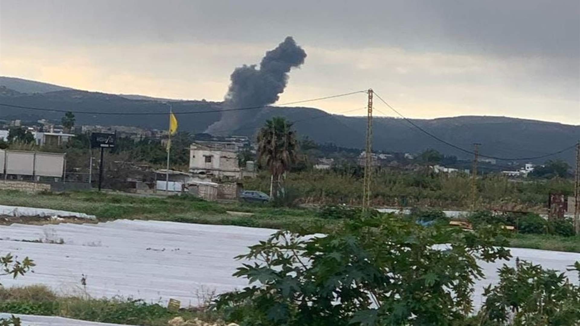 Israeli airstrikes target Hermel&#39;s outskirts, Lebanon