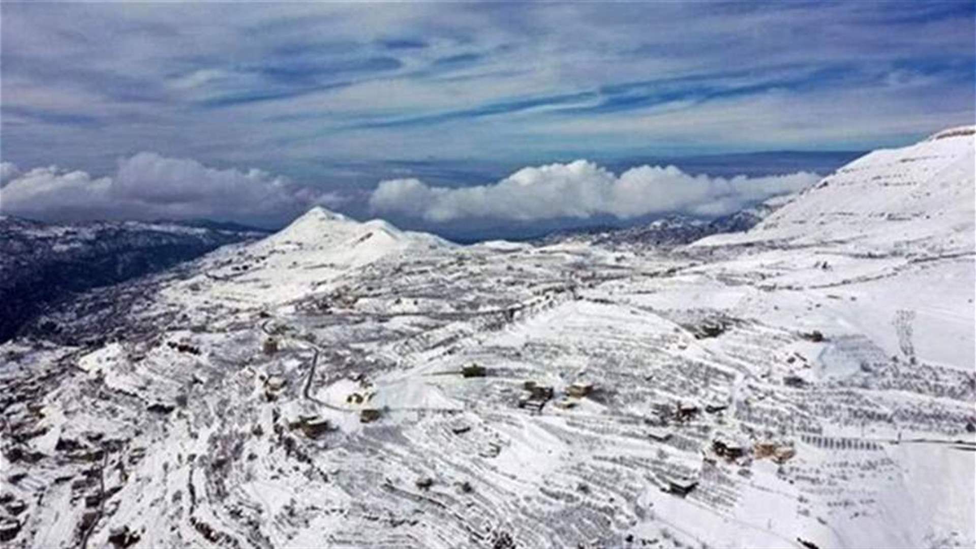 كتل باردة تؤثر على لبنان... وارتفاع تدريجي بدرجات الحرارة بالأيام المقبلة