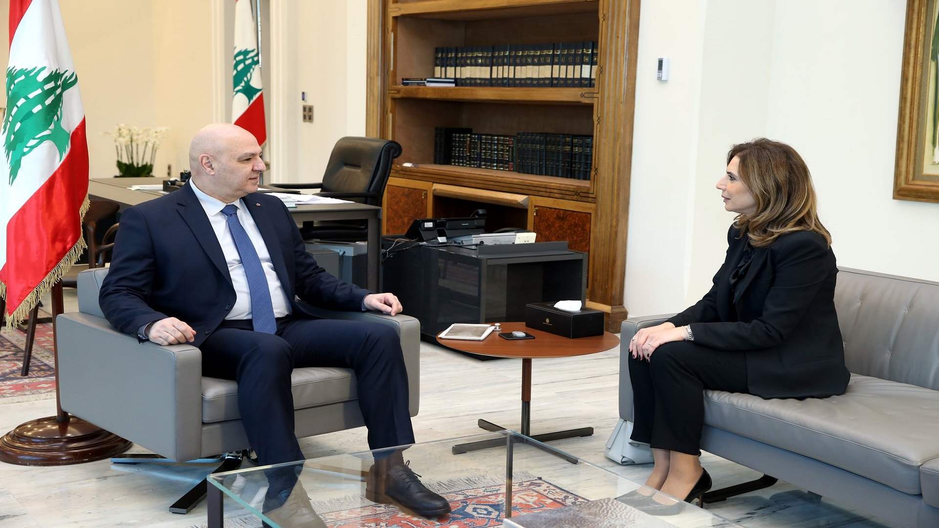 Lebanon-Cyprus relations discussed in meeting between President Aoun and Ambassador Claude Hajal