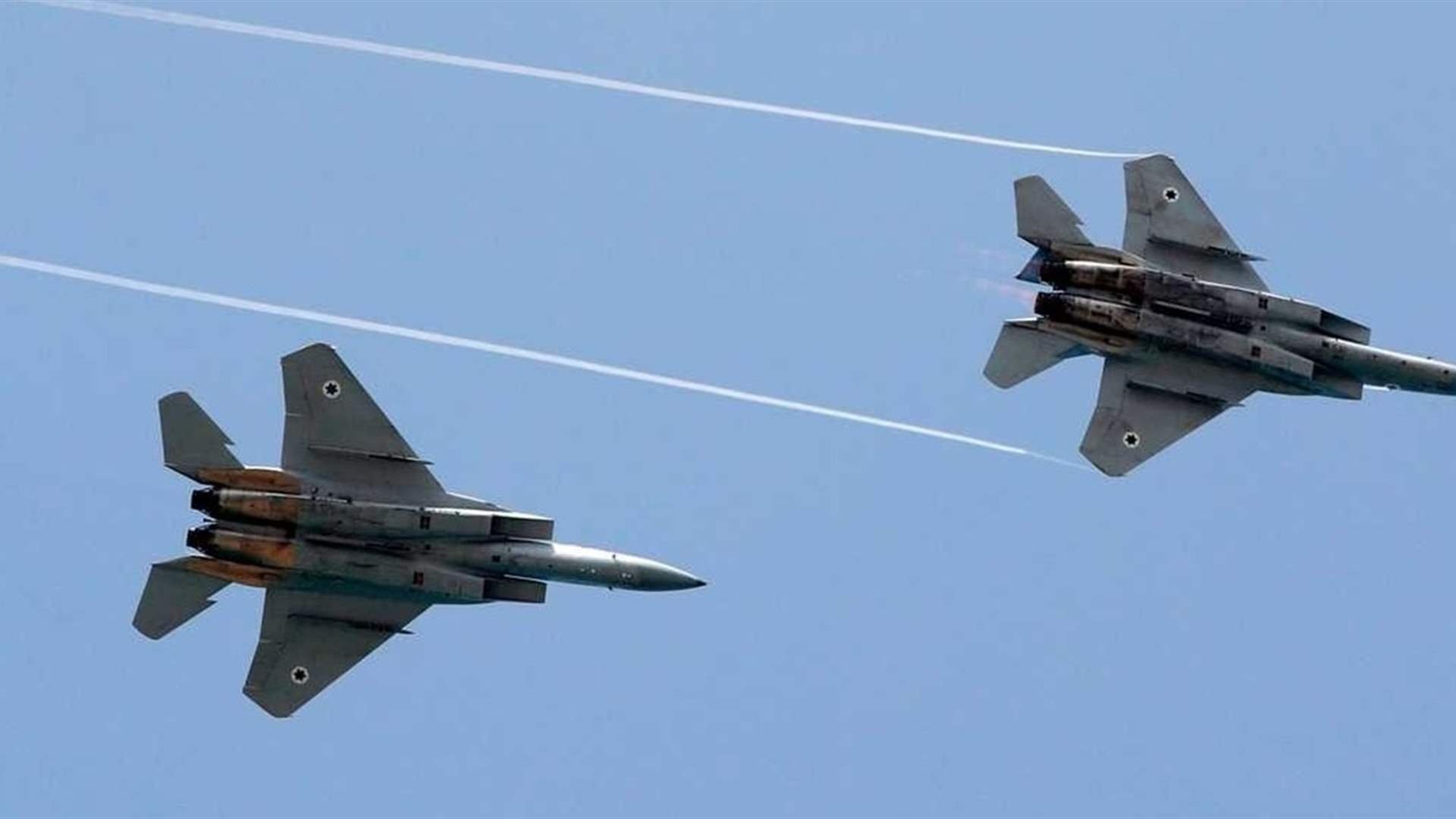 Israeli fighter jets fly over eastern sector of Lebanon&#39;s south