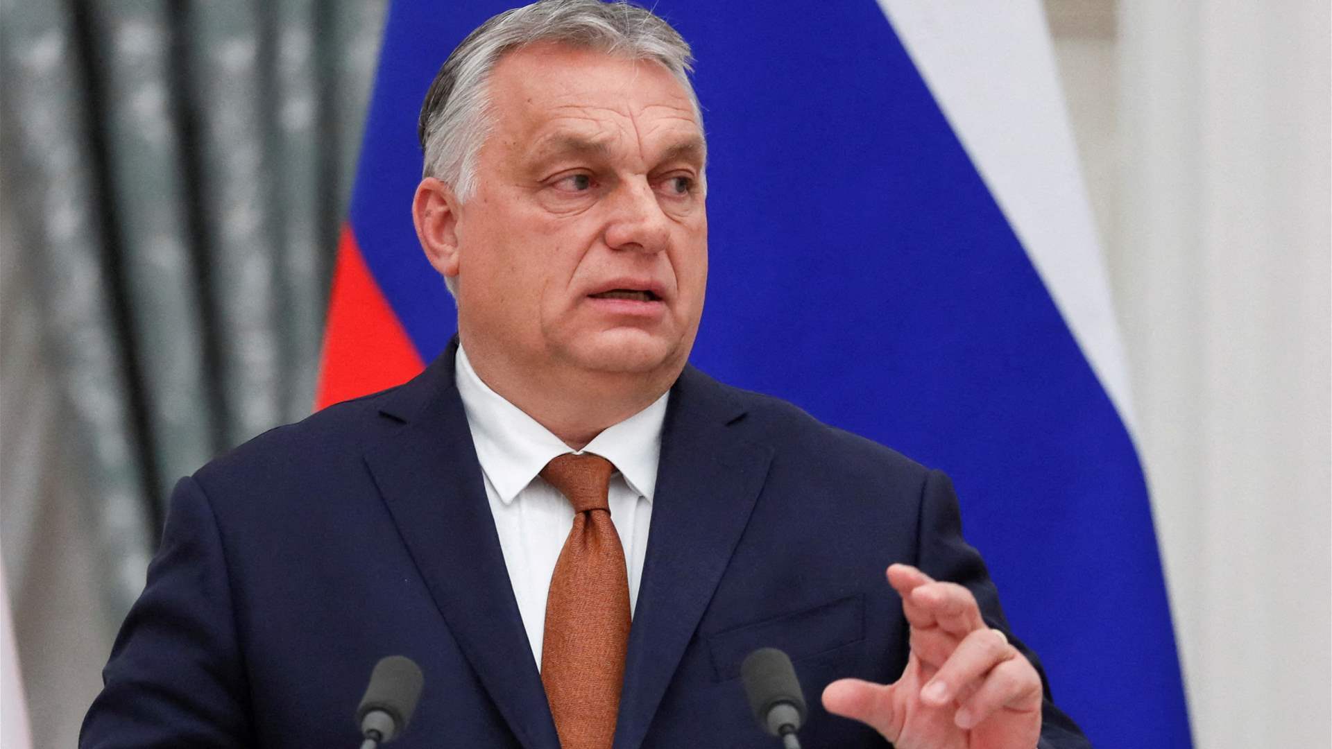 Hungary&#39;s Orban pushes direct Russia talks, opposes EU summit declaration