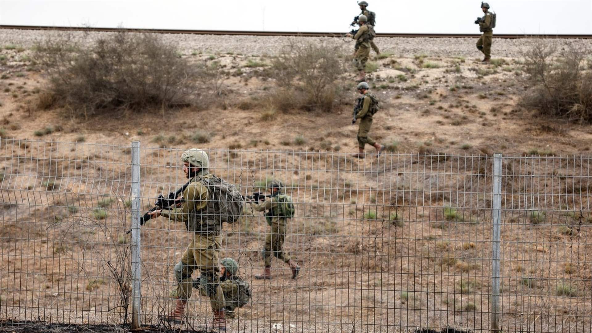 Israel&#39;s military says struck suspects planting &#39;explosive device&#39; in north Gaza