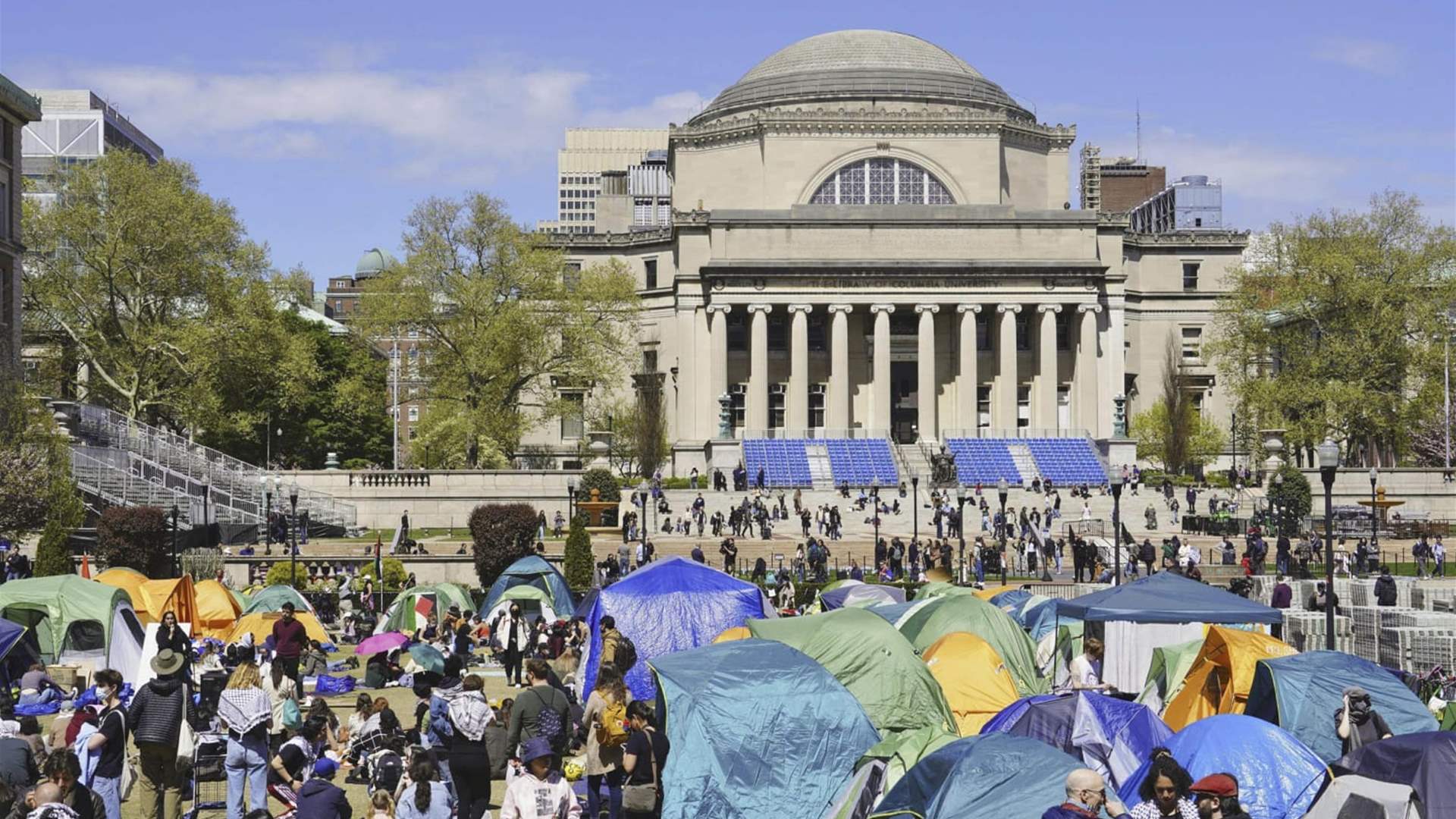 US Justice Dept probes Columbia war protests for &#39;terrorism&#39; violations, official says