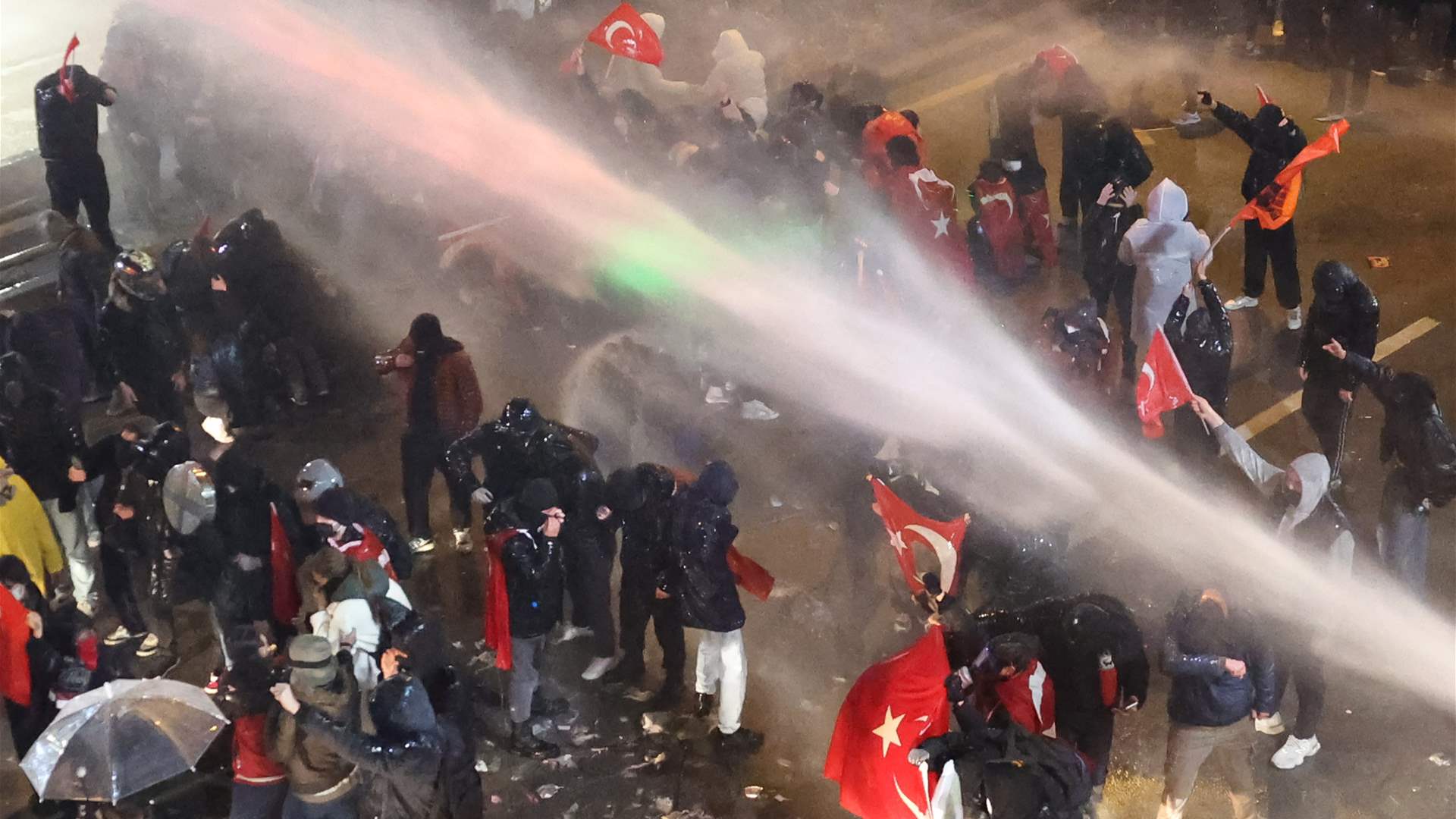 1,133 people held since Turkey protests began on March 19: Interior Minister says