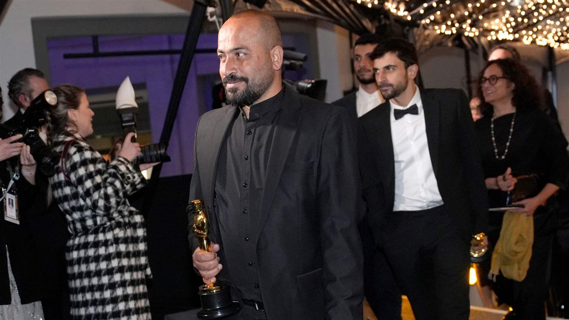 Israeli army arrests Oscar-winning Palestinian filmmaker 