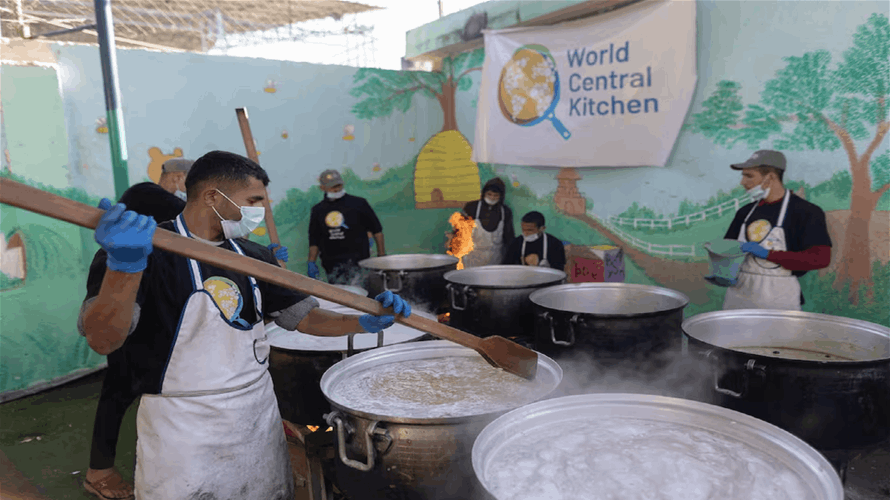 منظمة وورلد سنترال كيتشن تعلن أنها استأنفت توفير الغذاء في غزة