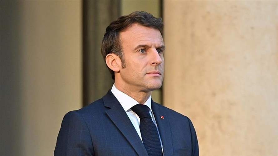 France's Macron urges restraint on Lebanese-Israeli border as he calls for implementing Resolution 1701