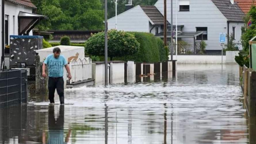 خمسة قتلى جراء الفيضانات في جنوب ألمانيا