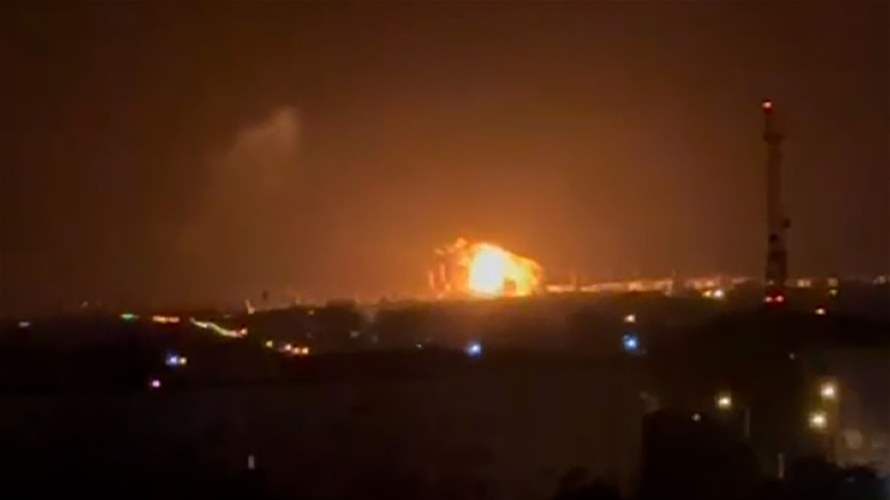 Fire breaks out at Russian oil refinery following Ukrainian drone attack