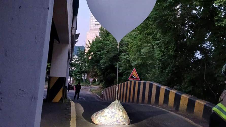North Korea floats 300 more trash balloons south