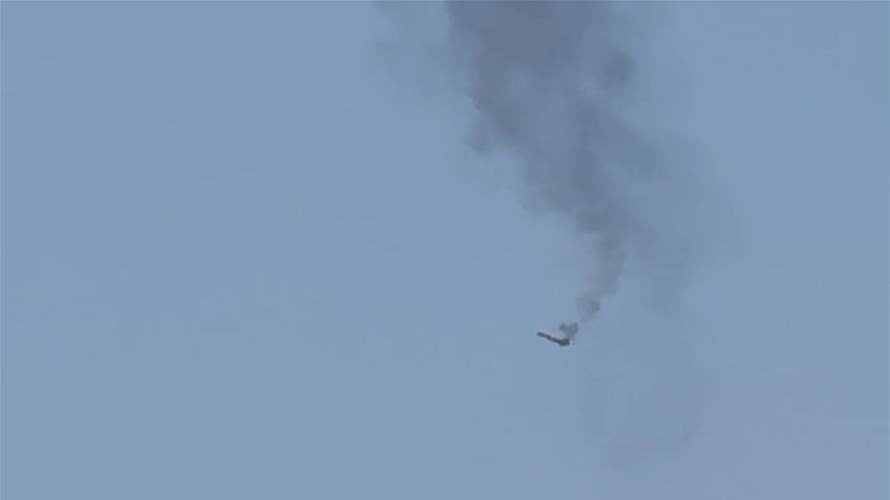 Video shows Israeli drone downing in Iqlim al-Tuffah, South Lebanon