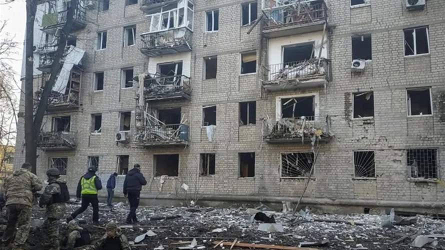 قنابل موجهة روسية تسقط على خاركيف الأوكرانية وتصيب 6 على الأقل