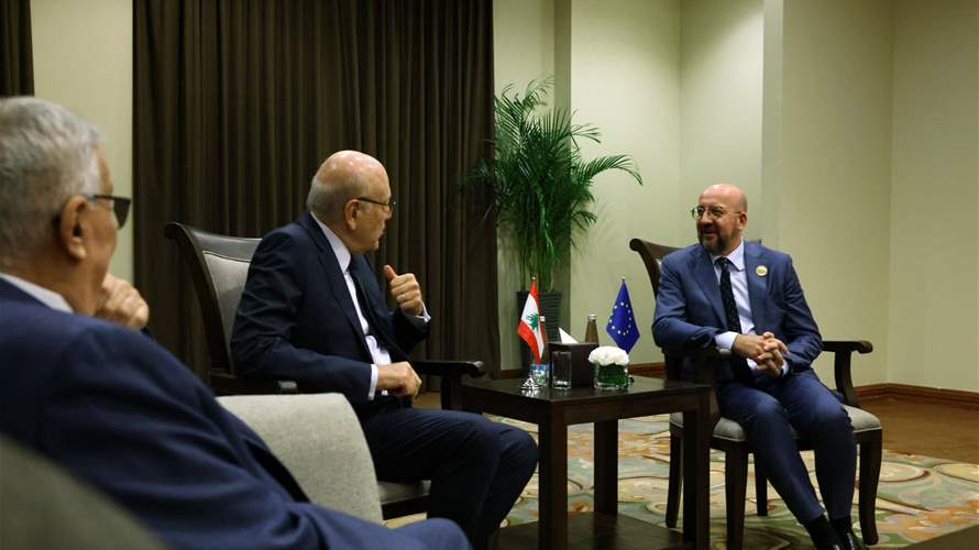 رئيس المجلس الاوروبي: مسار الحل لمشكلة النزوح في لبنان سيتسارع بعد الانتخابات الاوروبية