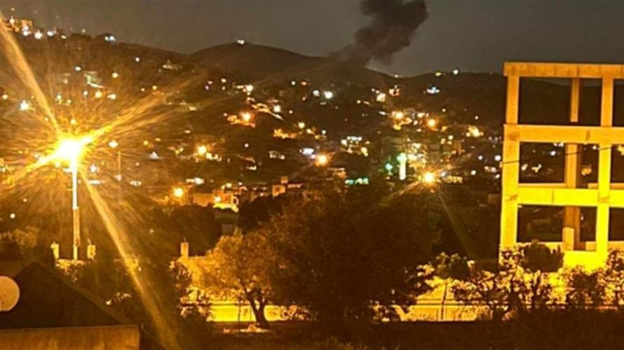 Israeli strike leaves two injured, vehicle burning in South Lebanon 