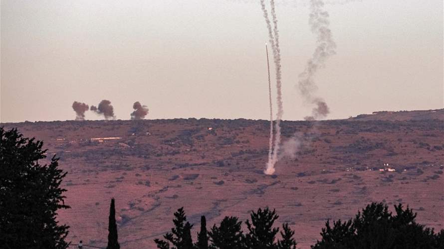 Israeli Channel 12 reports: 100 rockets launched from Lebanon at Golan Heights, Galilee