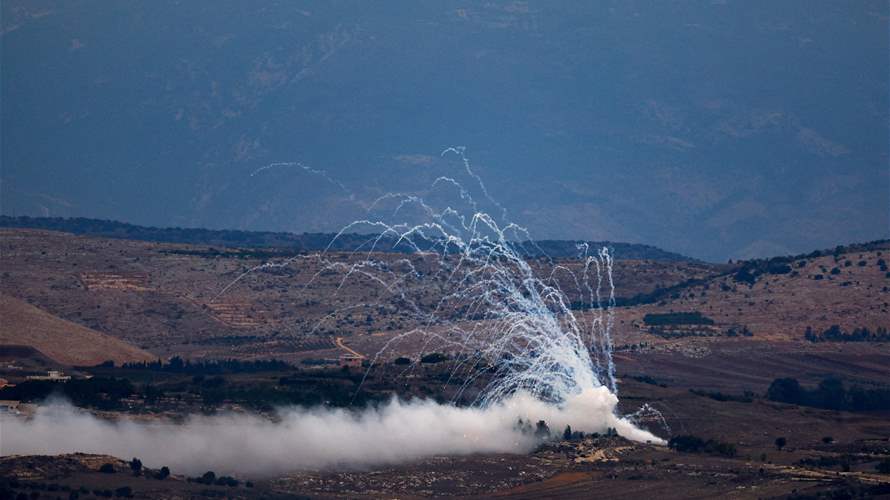 NNA: Tallouseh in South Lebanon shelled with white phosphorous; two cases of suffocation due to fire in Kfarkela 