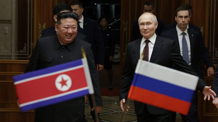 بوتين وكيم يحضران حفلة في بيونغ يانغ قبيل انطلاق القِمة بينهما