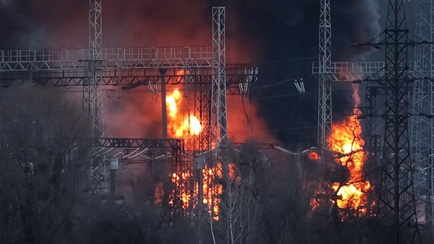 Ukrainian power plant damaged in 'mass' overnight Russian attack