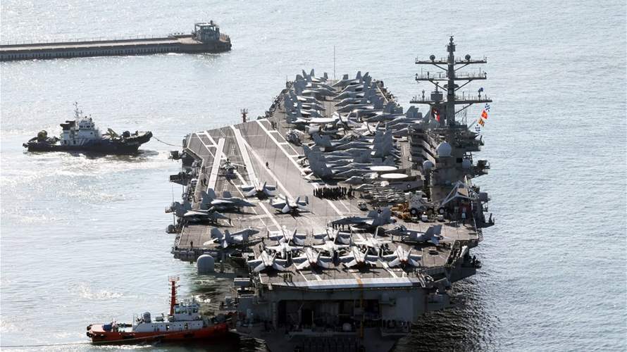 US aircraft carrier reaches South Korea for military drills