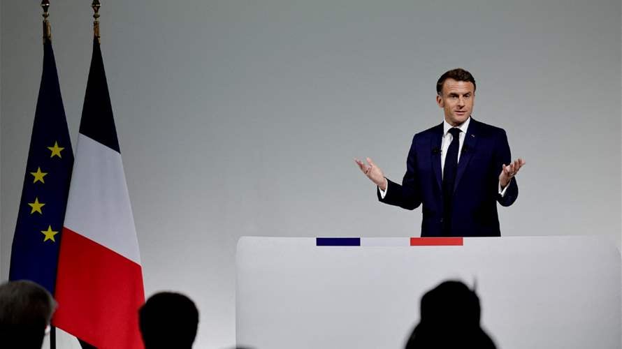 France's Macron cautions far-right, hard-left policies could lead to 'civil war'