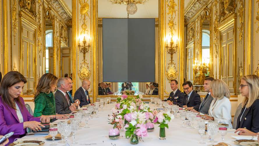 Jordan's King, France's President stress stability in Lebanon in recent meeting