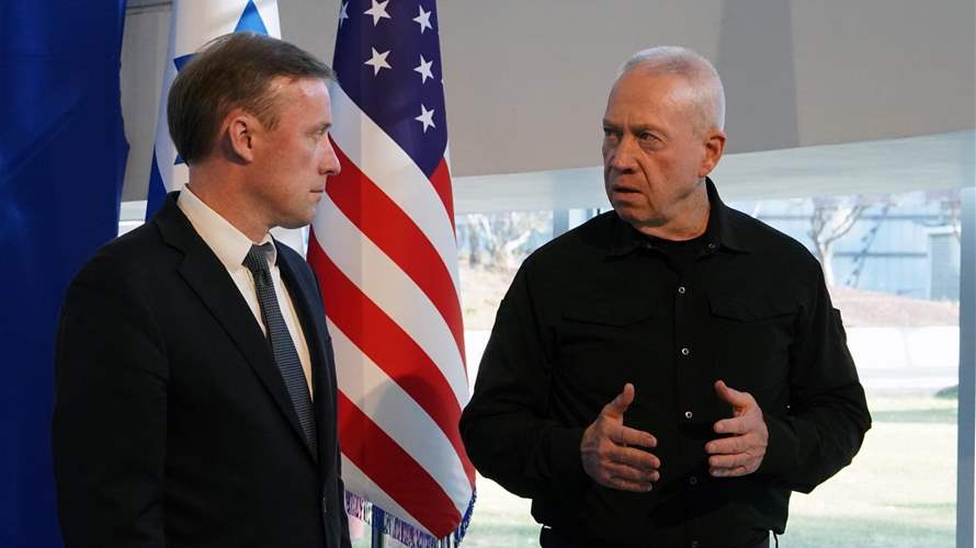 Sullivan meets with Israeli Defense Minister at White House: Talks focus on de-escalation efforts in Lebanon