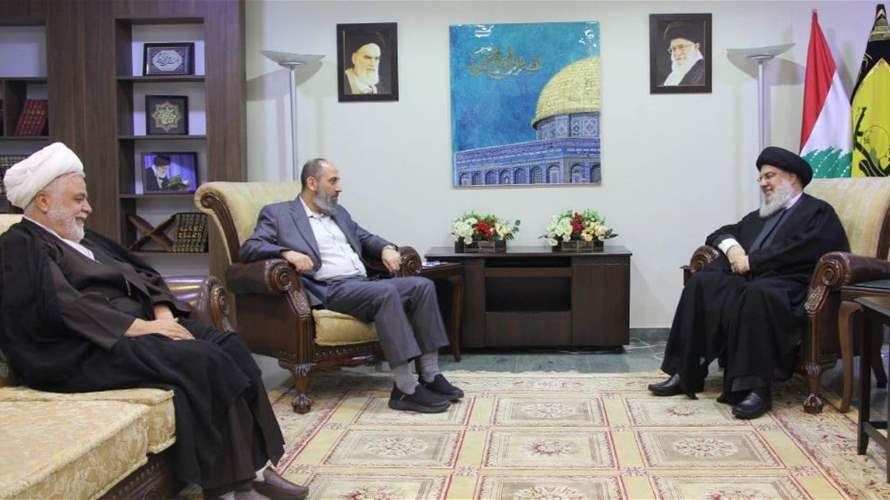 Hezbollah and Islamic Group leaders discuss regional security and Gaza support