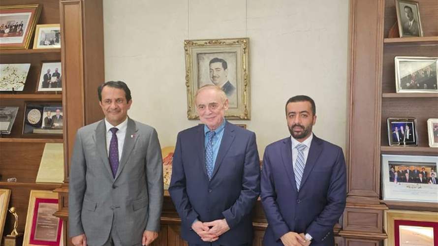النائب البستاني يبحث في الاوضاع اللبنانية مع سفير قطر
