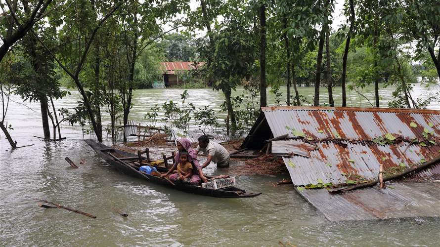 1.3 million people affected by Bangladesh floods
