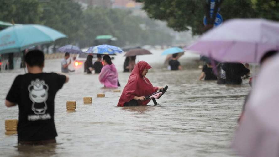 فيضانات في وسط الصين بعد تصدّع سدّ