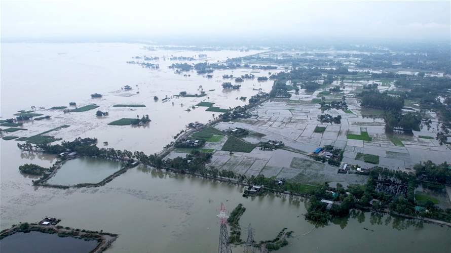 ارتفاع حصيلة الفيضانات في بنغلادش إلى ثمانية قتلى وأكثر من مليوني متضرر