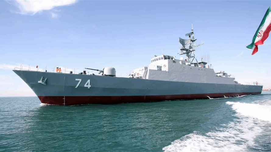 Iranian warship capsizes during repairs in port of Bandar Abbas