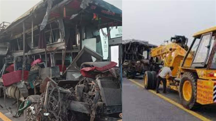 At least 18 killed as bus collides with tanker in India
