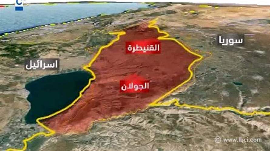 الجيش الإسرائيلي يعلن ضرب أهداف للجيش السوري في منطقة مرتفعات الجولان