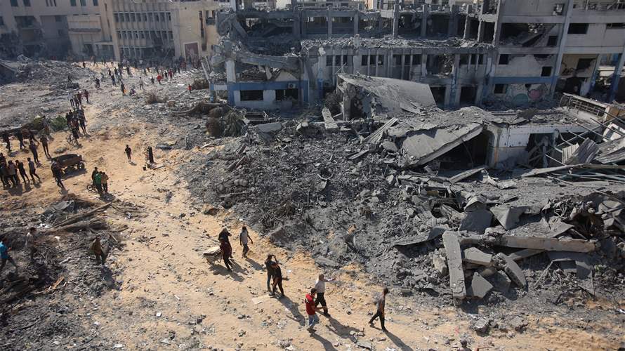 Gaza civil defense says about 40 bodies found in two Gaza City districts