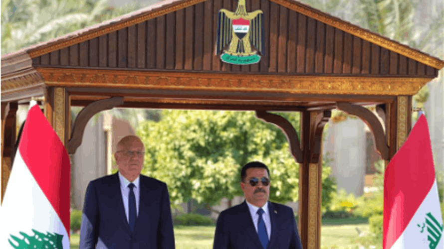 رئيس مجلس الوزراء العراقي محمد شياع السوداني يستقبل ميقاتي
