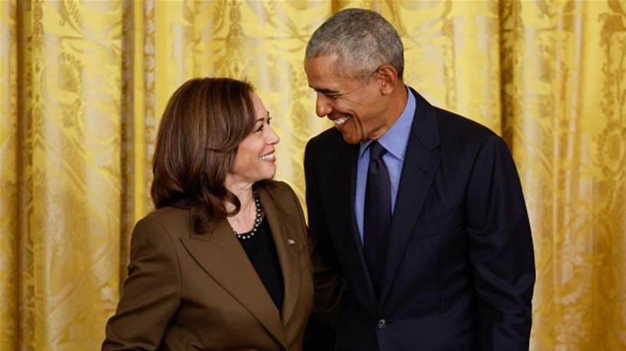 أوباما يدعم ترشيح كامالا هاريس للبيت الأبيض