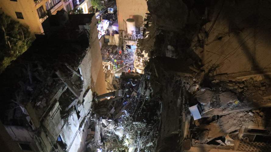 Death Toll in Beirut's southern suburbs rises to seven after Israeli attack