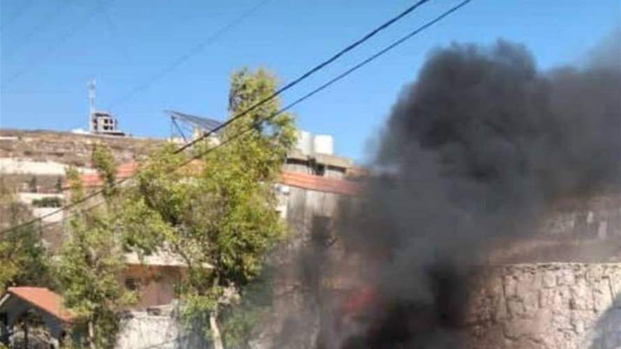 Drone strikes vehicle in southern Lebanon’s Bint Jbeil district; kills two people