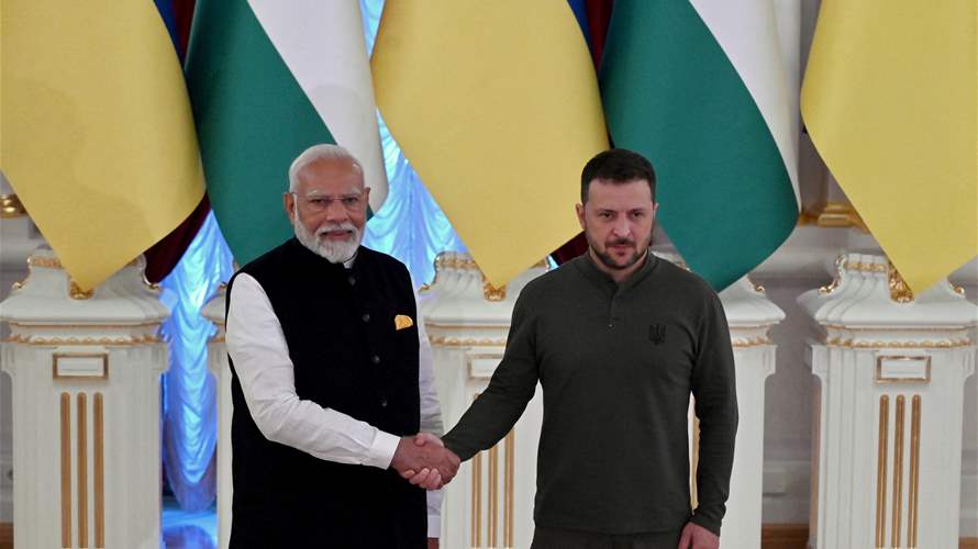 India stands 'firmly for peace,' PM Modi tells Ukraine's Zelensky