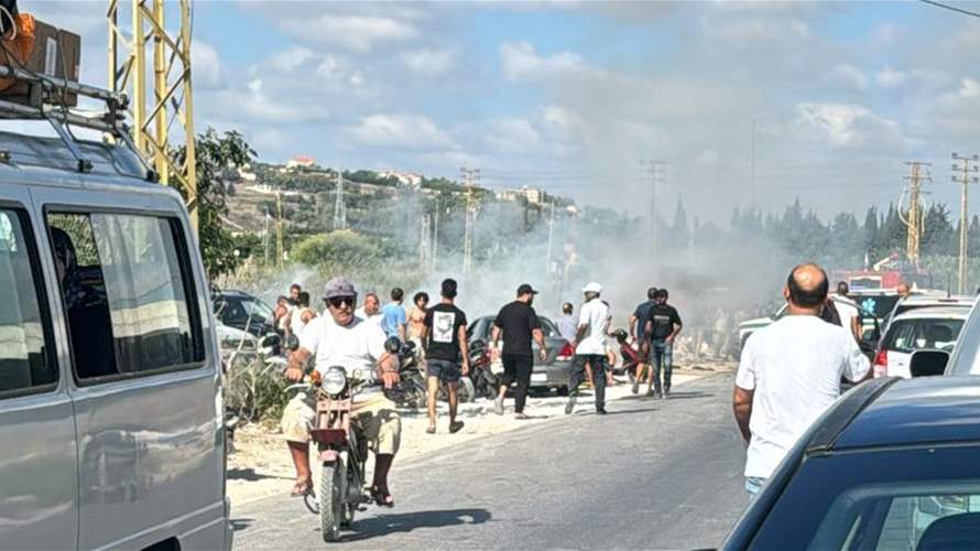 Israeli drone strikes car on main road between Tyre and Tayr Debba, South Lebanon