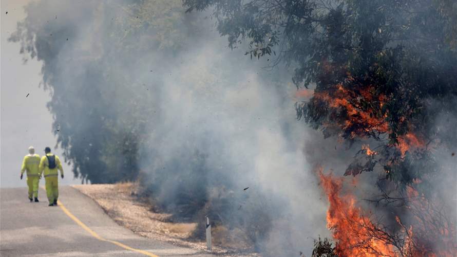 Israeli Army says explosive drone launched from Lebanon falls in Menara, sparks fires 