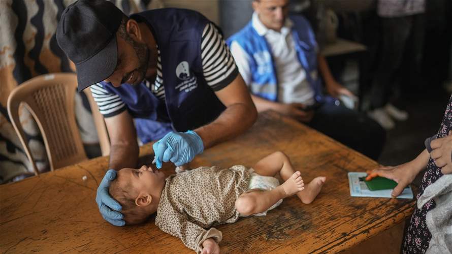 Second stage of Gaza polio campaign begins while war goes on in other areas